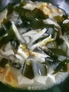 Make Tofu seaweed soup step 9