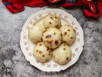 Make Red-tree rice buns step 15