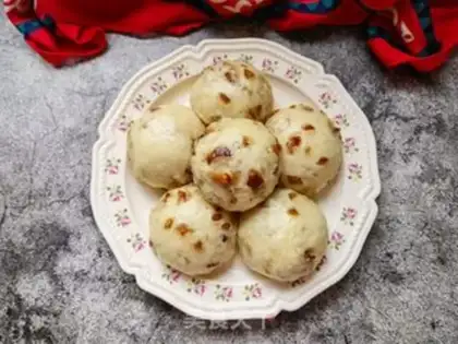 Make Red-tree rice buns step 16