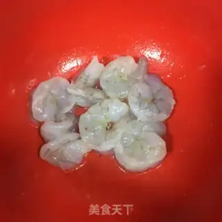 Make Shrimp is three colors step 0