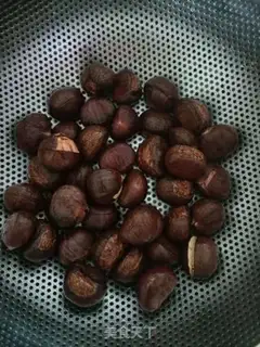 Make Air-cooked roast chestnuts step 3