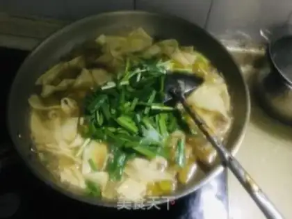 Make Pumpkin soup noodles step 7
