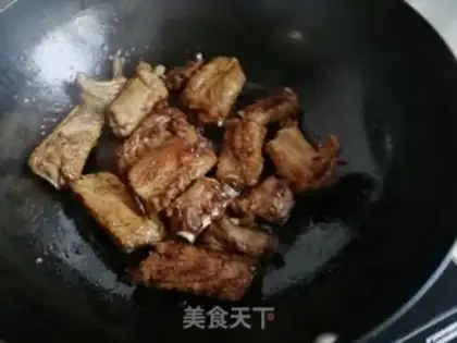Make A pot of stew for the ribs step 4