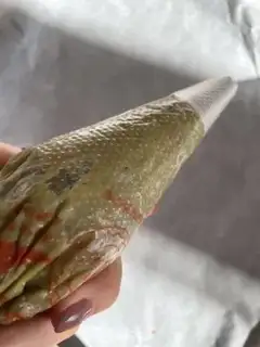 Make Cookie Christmas tree step 12