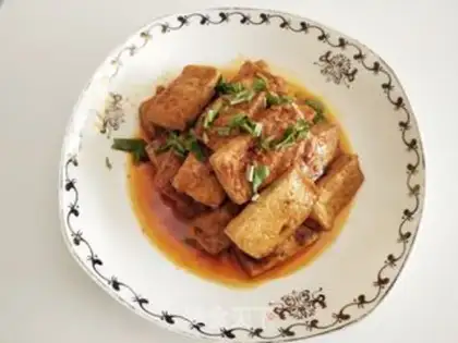 Make Korean chili tofu step 8
