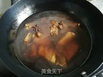 Make A pot of stew for the ribs step 6