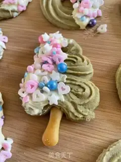 Make Cookie Christmas tree step 17