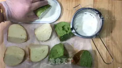 Make Net milk cheese buns step 19