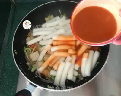 Make Korean seafood step 9