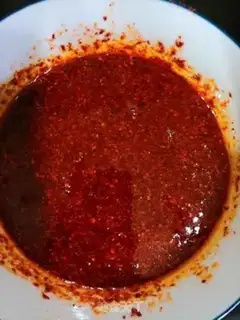 Make Spicy oil step 9