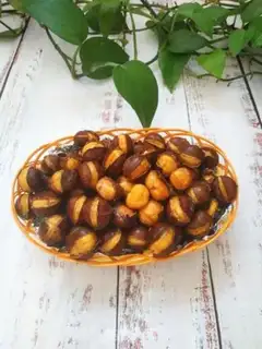 Make Sugar roasted chestnuts step 6
