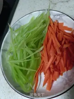 Make Beef fried vegetables step 1
