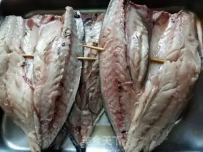 Make The mackerel step 2