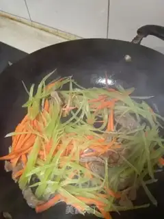 Make Beef fried vegetables step 3