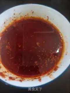 Make Spicy oil step 11