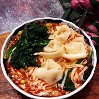 Make Spinach soup noodles step 7