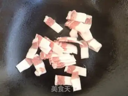 Make Five flowers and tofu step 2