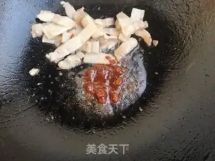 Make Five flowers and tofu step 3