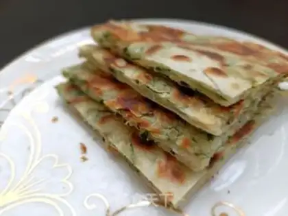 Make Onion cakes step 17