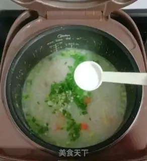 Make Chicken porridge step 12