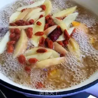 Make Orange apple date tea step 7