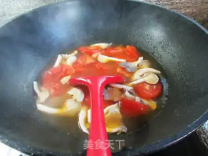 Make Soo-jeong mushroom tomato soup step 5