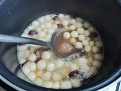Make Wine and wine, red-tree soup step 6