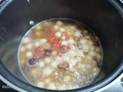 Make Wine and wine, red-tree soup step 7