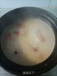 Make Shrimp congee step 7