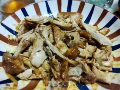 Make Chicken silk peel step 0