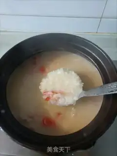 Make Shrimp congee step 8