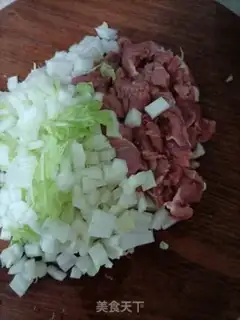 Make Porridge and pork step 0