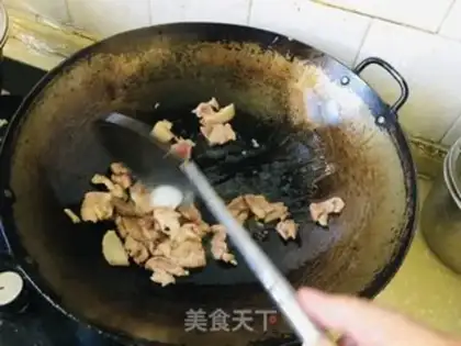 Make Chili fried meat step 2