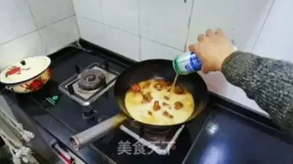 Make Chicken, red soup, tomato pan step 9
