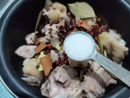 Make Spicy feet step 2