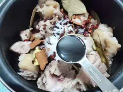 Make Spicy feet step 3
