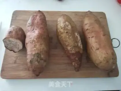 Make Potato rice congee step 0