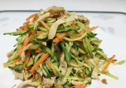 Make Chicken silk peel step 10