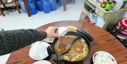 Make Chicken, red soup, tomato pan step 16