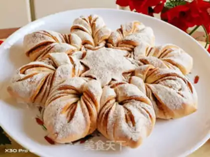 Make Snowflake bread step 13