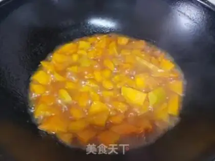 Make Pumpkin noodle step 3