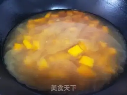 Make Pumpkin noodle step 4