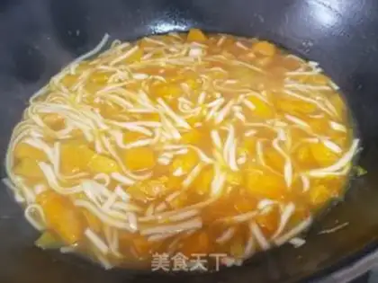 Make Pumpkin noodle step 6