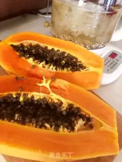 Make The papaya silver spoon step 1