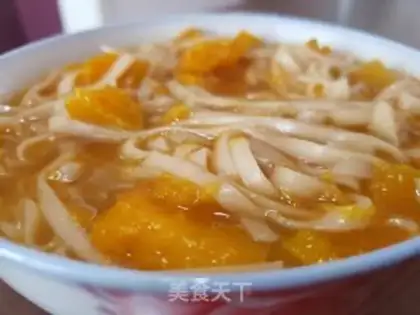 Make Pumpkin noodle step 8