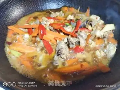 Make Carrot cabbage for fried chicken step 5