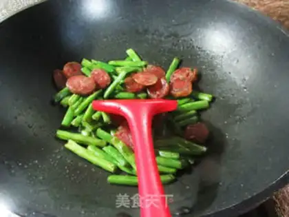 Make Weenie fried four season beans step 7