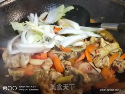Make Carrot cabbage for fried chicken step 6