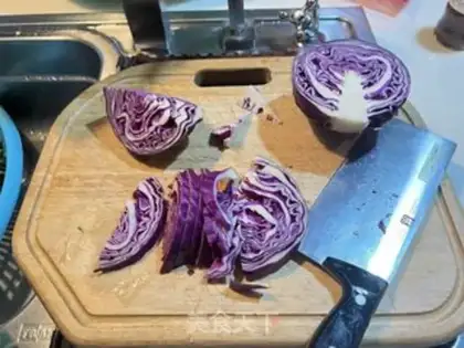 Make Steak vegetable salad step 1