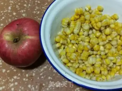 Make Apple corn juice step 0